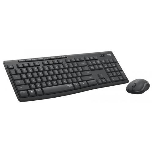 KEYBOARD & MOUSE WIRELESS  MK295 COMBO (920-009871) SILENT BLACK